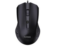 Nilox MOUSB1013 ratón Oficina USB tipo A Óptico 2400 DPI
