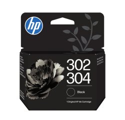 HP 302/304 Cartouche d’encre noire authentique