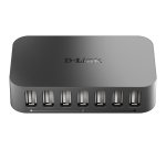 D-Link DUB-H7 USB 2.0 Type-B 480 Mbit/s Zwart
