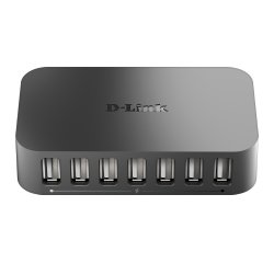 D-Link DUB-H7 USB 2.0 Type-B 480 Mbit/s Noir