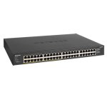 NETGEAR GS348PP Non-géré Gigabit Ethernet (10/100/1000) Connexion Ethernet, supportant l'alimentation via ce port (PoE) Noir