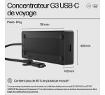 HP Concentrateur USB-C de voyage G3