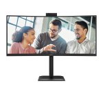 AOC E4 CU34E4CW écran plat de PC 86,4 cm (34") 3440 x 1440 pixels UltraWide Quad HD LED Noir
