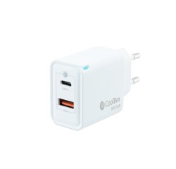 CoolBox Cargador USB 30W con tecnología GaN