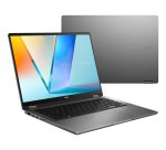 ASUS Vivobook 14 Flip TP3407SA-QL123X Copilot+ PC Intel Core Ultra 7 256V Hybride (2-en-1) 35,6 cm (14") Écran tactile WUXGA 16 Go LPDDR5x-SDRAM 1 To SSD Wi-Fi 7 (802.11be) Windows 11 Pro Gris