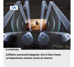 Samsung Soundbar HW-Q600H/XC, Audio 3.1.2 canali, potenza 320W, Voice Enhance Mode, Bluetooth 5.3, Q-Symphony, Wireless Dolby Atmos, 2026