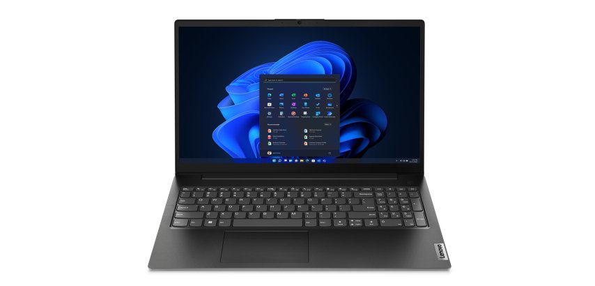 Lenovo V15 G4 AMN AMD Ryzen™ 5 7520U Ordinateur portable 39,6 cm (15.6") Full HD 16 Go LPDDR5-SDRAM 512 Go SSD Wi-Fi 6 (802.11ax) Windows 11 Pro Noir Français