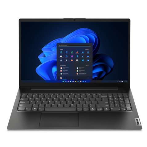 Lenovo V15 G4 AMN AMD Ryzen™ 3 7320U Ordinateur portable 39,6 cm (15.6") Full HD 8 Go LPDDR5-SDRAM 256 Go SSD Wi-Fi 5 (802.11ac) Windows 11 Pro Français Noir