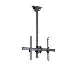 StarTech.com TV Plafondbeugel, Full-Motion Universele Ophangbeugel, VESA Beugel voor Single 32”-75" TVs / Displays, Kantelen/Zwenken, In hoogte verstelbare telescopische paal