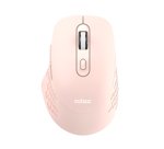 Nilox RATON DUAL WIRELESS 1600 DPI ROSA mouse Ufficio Bluetooth + USB Type-A Ottico