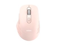 Nilox RATON DUAL WIRELESS 1600 DPI ROSA mouse Ufficio Bluetooth + USB Type-A Ottico