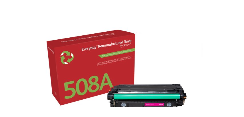 EverydayTM Magenta Remanufactured Toner by Xerox compatible with HP 508A (CF363A), Standard capacity