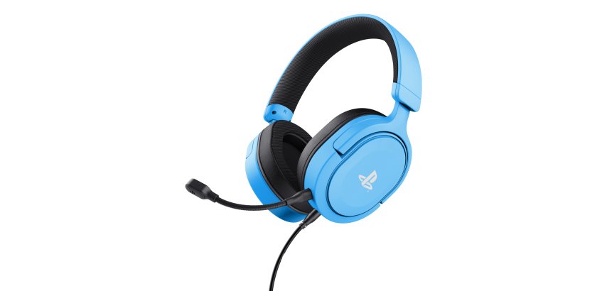 Trust GXT 498B Forta Casque Avec fil Arceau Gaming Bleu