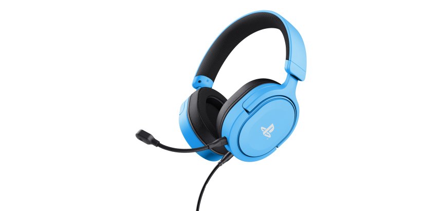 Trust GXT 498B Forta Casque Avec fil Arceau Gaming Bleu