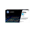 HP 654A toner cyan authentique LaserJet
