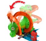 Hot Wheels City T-Rex Battaglia Infuocata, Macchinina Die-Cast
