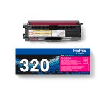 Brother TN-320 / TN320M Tóner original magenta de capacidad estándar (1500 páginas)