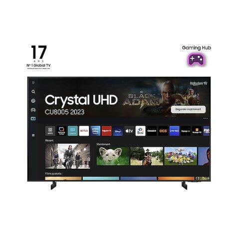 SAMSUNG TV LED 4K 214 cm 85CU8005 Crystal 2023