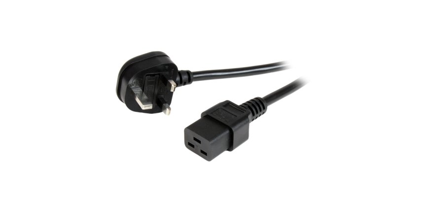 StarTech.com PXTUKC192M câble électrique Noir 2 m BS 1363 Coupleur C19