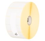 Caja de 4 rollos de Etiquetas para impresora autoadhesiva 3,2 x 7 cm Zebra Z-Select 2000T Blanco