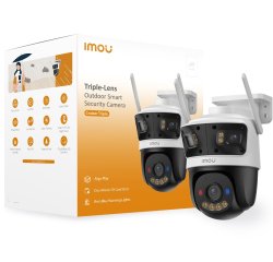 Imou Cruiser Triple Torretta Telecamera di sicurezza IP Esterno 2880 x 1620 Pixel Soffitto/muro