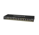 NETGEAR GS316PP Non-géré Gigabit Ethernet (10/100/1000) Connexion Ethernet, supportant l'alimentation via ce port (PoE) Noir