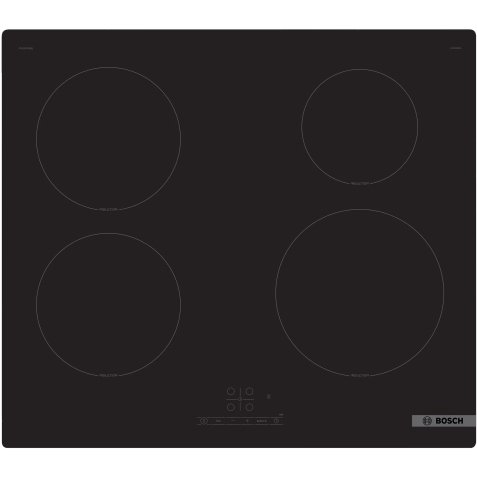 BOSCH Plaque induction PUE61RBB5H, Série 4, QuickStart