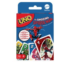 Mattel Games UNO The Amazing Spider-Man Carta da gioco Sostituzione