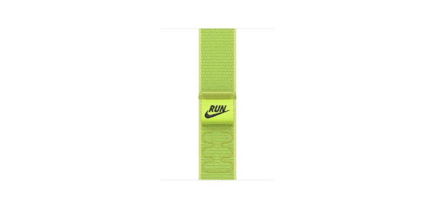 Apple Nike Sport Loop Band Green Nylon, Recycled Polyester, Spandex
