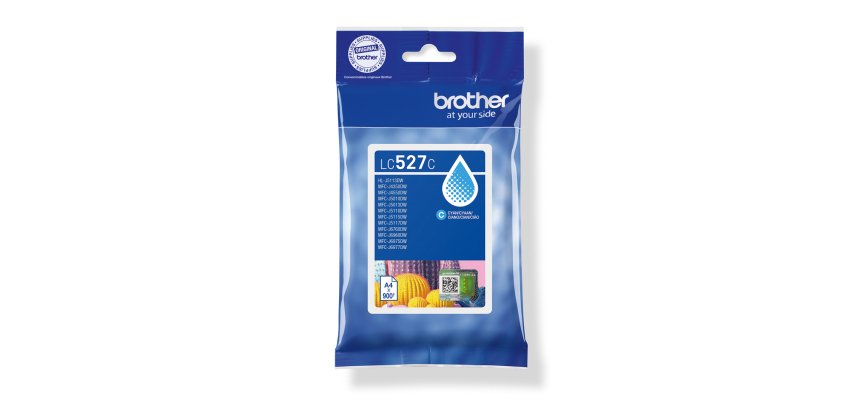 Brother Genuine LC527C Ink Cartridge - Cyan