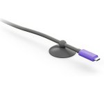 Logitech 952-000195 cable USB USB 3.2 Gen 2 (3.1 Gen 2) 5 m USB C Grafito, Violeta