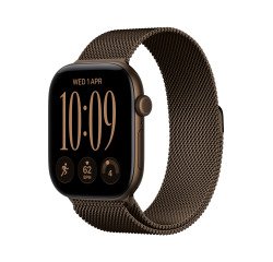 Apple Watch Series 12 OLED 46 mm Numérique 416 x 496 pixels Écran tactile 5G Bronze Wifi GPS (satellite)