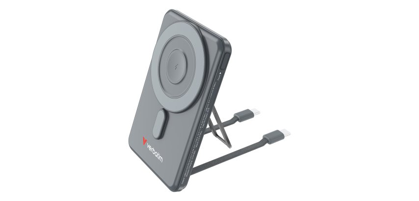 Verbatim 32251 banque d'alimentation électrique 5000 mAh Recharge sans fil Gris