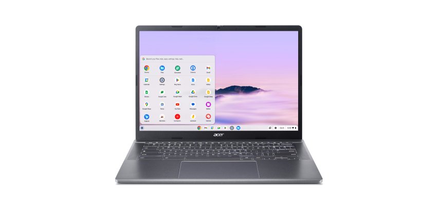 Acer Chromebook Plus 514 CBE574-1-R2Z6 AMD Ryzen™ 5 7520C 35,6 cm (14") WUXGA 8 Go LPDDR5x-SDRAM 128 Go SSD Wi-Fi 6 (802.11ax) ChromeOS Gris Français