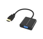 Conceptronic ABBY20B cavo e adattatore video 0,25 m HDMI tipo A (Standard) VGA (D-Sub) Nero