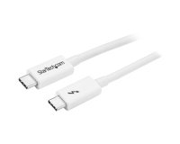 StarTech.com Câble Thunderbolt 3 Passif de 1 m, 20 Gbps, 100W PD, Vidéo 4K, Câble Thunderbolt, Compatible avec USB4/DP Alt Mode, Thunderbolt 4, USB 3.2/Type-C