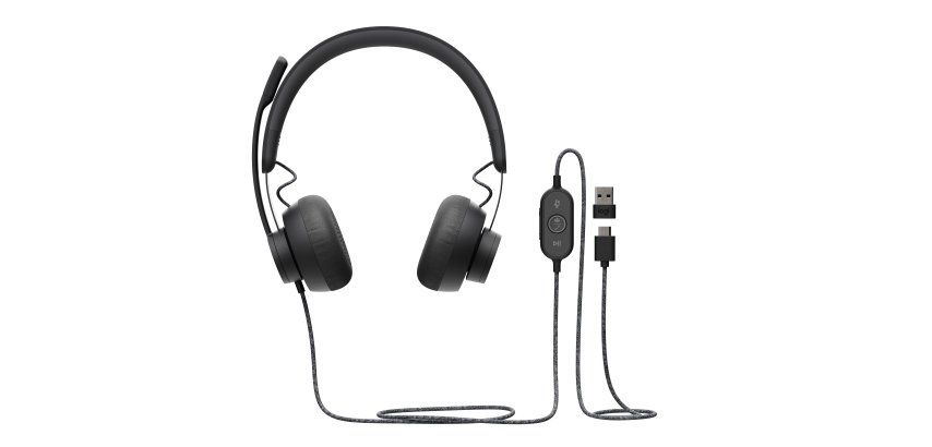 Logitech Zone Wired UC Casque Avec fil Arceau Appels/Musique USB Type-C Graphite