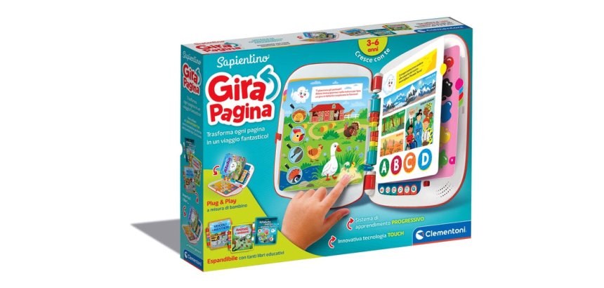Clementoni Sapientino Girapagina