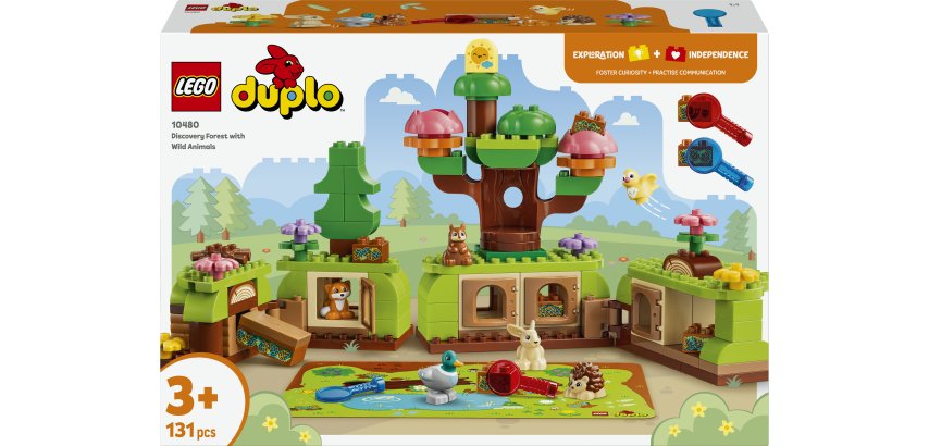 LEGO DUPLO Discovery Forest with Wild Animals