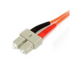StarTech.com Câble patch à fibre optique duplex 62,5/125 multimode 2 m LC - SC