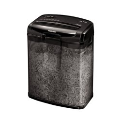 Fellowes M-7Cm distruggi documenti Taglio a particelle Nero