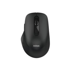 Nilox RATON DUAL WIRELESS 1600 DPI NEGRO mouse Ufficio Bluetooth + USB Type-A Ottico