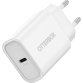 OtterBox Chargement Rapide | Standard USB-C 20W Chargeur Mural White