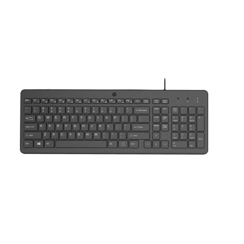 HP 150 WD KBD FR clavier Universel USB Noir