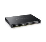Zyxel XGS2220-54FP Géré L3 Gigabit Ethernet (10/100/1000) Connexion Ethernet, supportant l'alimentation via ce port (PoE)
