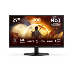 AOC G4 Q27G42ZE écran plat de PC 68,6 cm (27") 2560 x 1440 pixels Quad HD LCD Noir, Rouge
