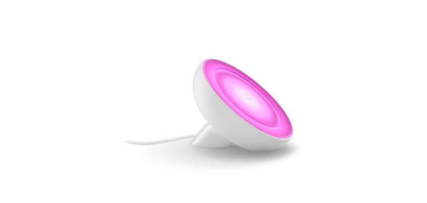 Philips Hue White and Color ambiance Bloom Lampada Smart da tavolo Bianca