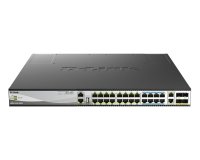 D-Link DMS-3130-30PS switch Gestionado L3 2.5G Ethernet (100/1000/2500) Energía sobre Ethernet (PoE) 1U Negro