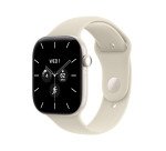 Apple Watch Series 12 OLED 42 mm Numérique 374 x 446 pixels Écran tactile 5G Blanc Wifi GPS (satellite)