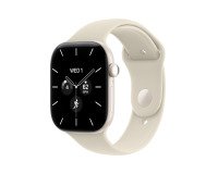Apple Watch Series 12 OLED 42 mm Numérique 374 x 446 pixels Écran tactile 5G Blanc Wifi GPS (satellite)